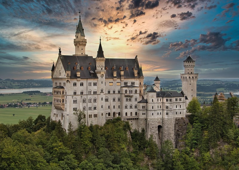 Romantic Castle Setting